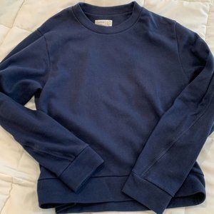 Outdoor voices navy pullover